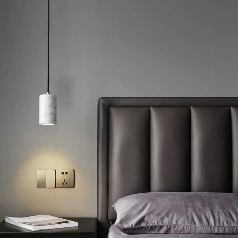 Kirrea Minimalist Marble LED Pendant Lamp For Home Use