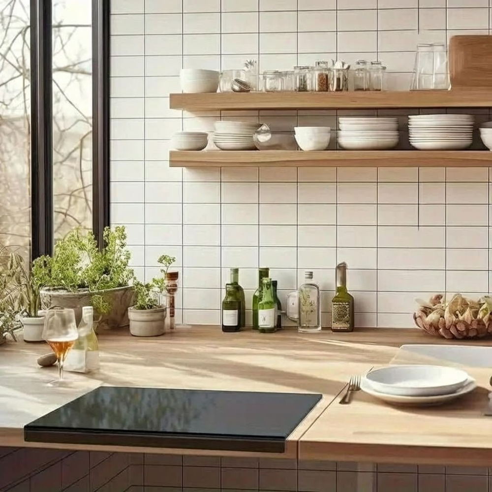 Non-Slip Kitchen Cutting Board with Protective Edge