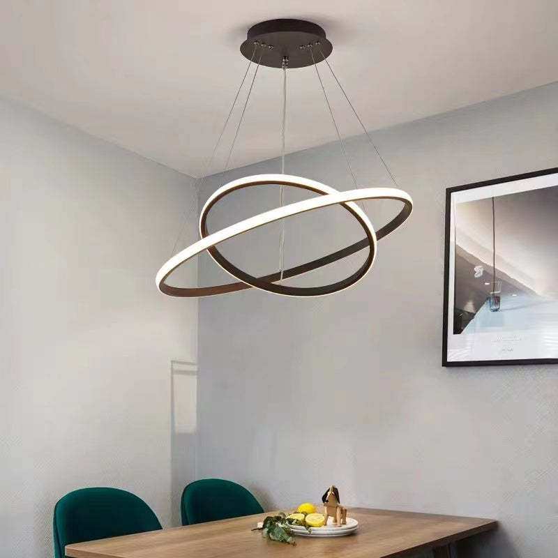 Zin Modern Ring Pendant Light, 2/3/4 Rings | ventumra