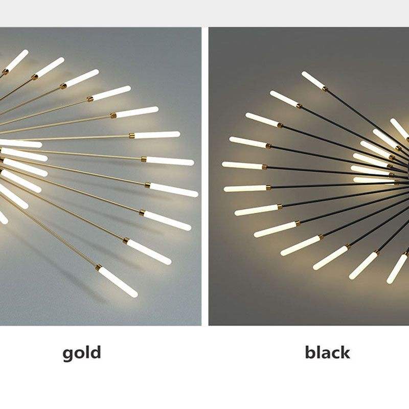 Wesley Modern Home Decoration Fireworks LED Ceiling Light | ventumra