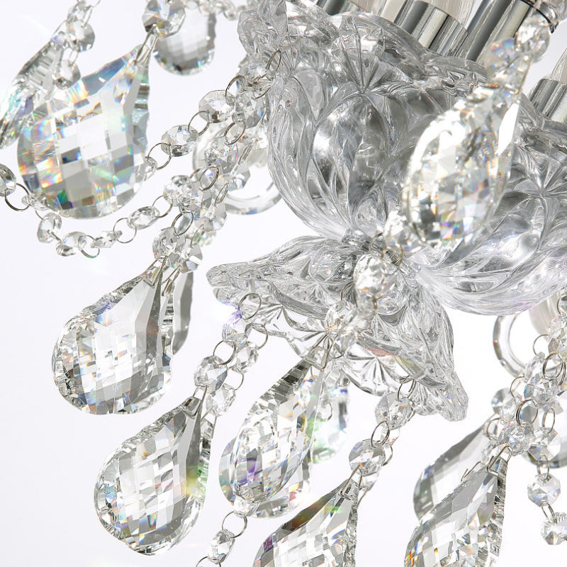 Silva Chandelier  French Crystal Living Room Dining Room | ventumra