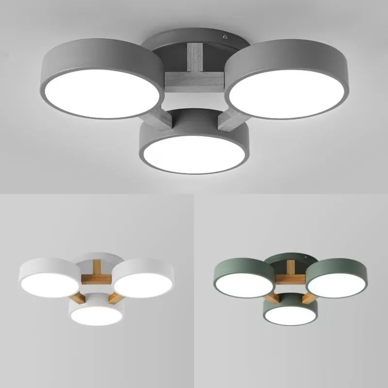 Arisha Nordic Minimalist Flush Mount Ceiling Light | ventumra