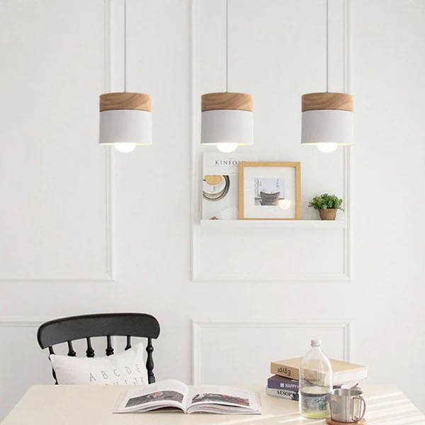 Sylvane Wooden Pendant Lamp For Kids' Cozy Reading Nook