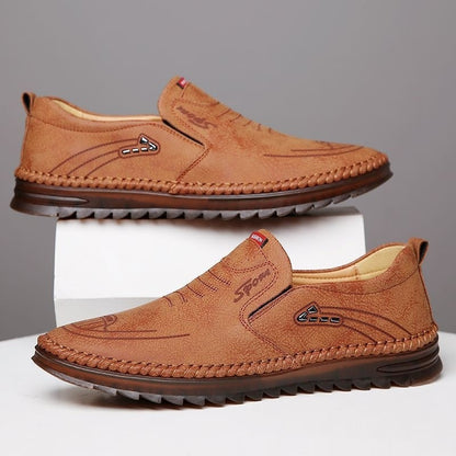 Mocassins en Cuir Véritable - Confort Souple