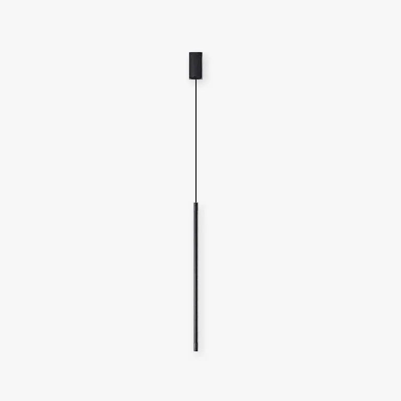 Erix Minimalist Linear Pendant Light Bedside, Black - Neutralighting