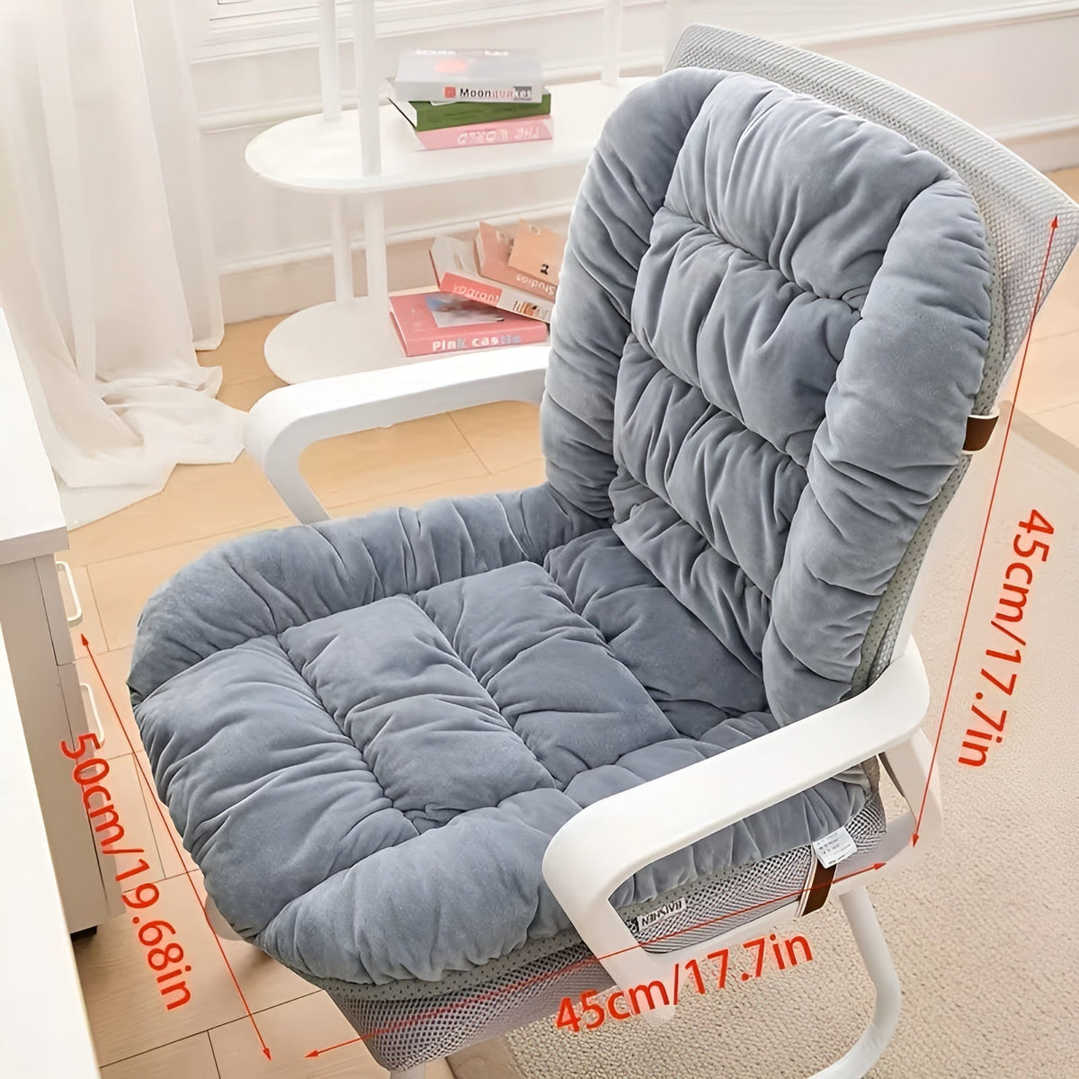 Pernă de șezut confortabilă cu spătar - design pentru susținere