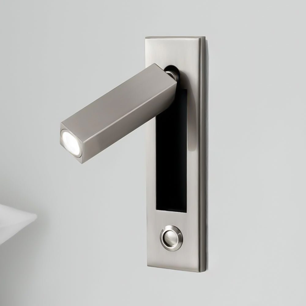 LED-Wandleuchte mit flexiblem Leselicht — Drehbarer Spot