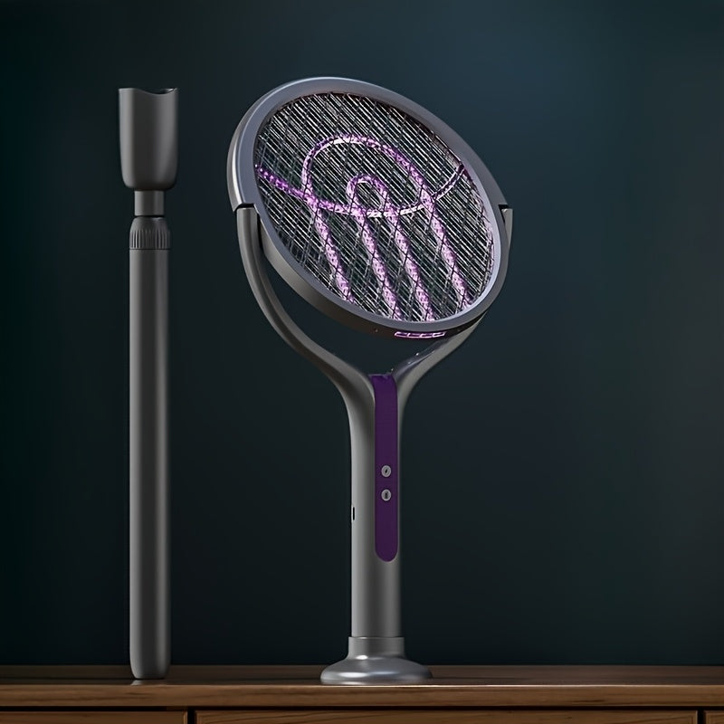 Electric Insect Killer Zapper — Extendable Handle, 2-in-1