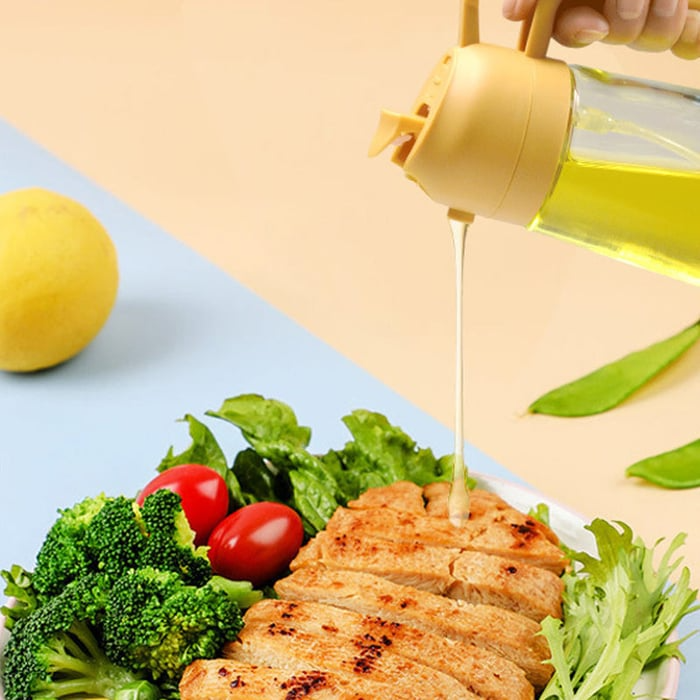 FlexiPour 2-in-1 Oil Dispenser and Kitchen Oil Sprayer