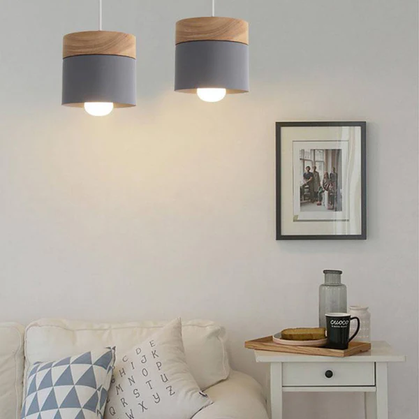 Sylvane Wooden Pendant Lamp For Kids' Cozy Reading Nook