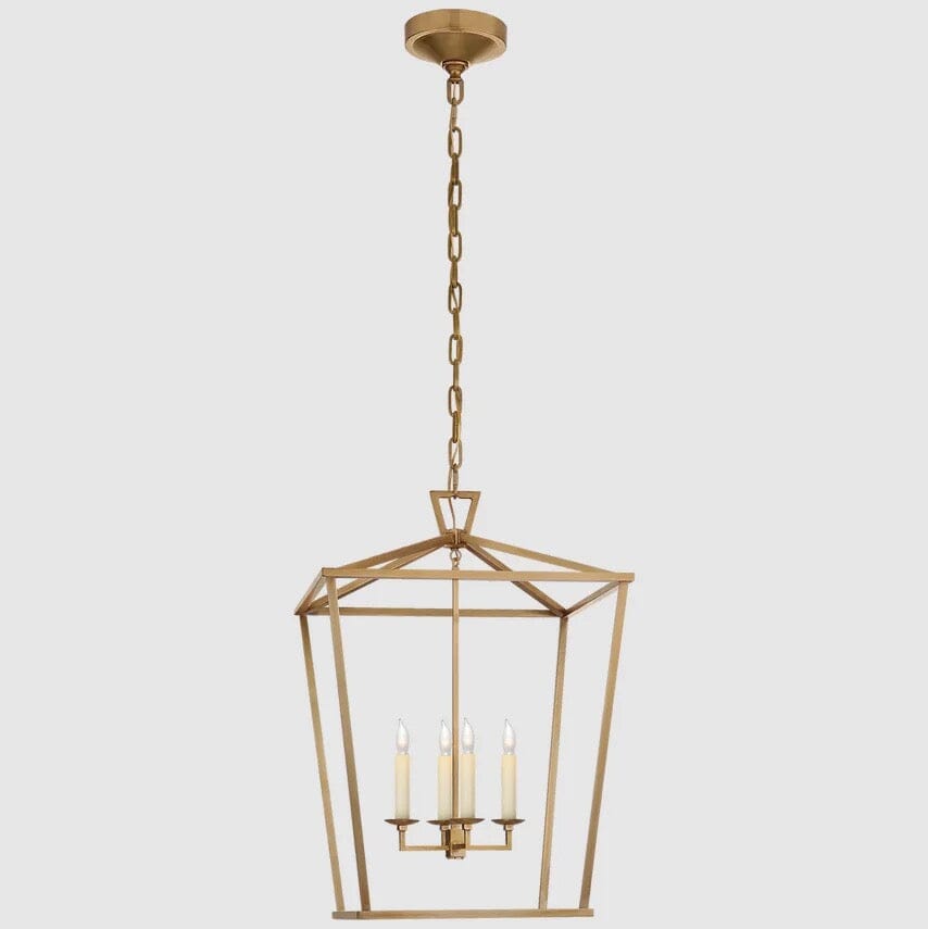 Asteron Retro Candle Cage Pendant Light for Dining Rooms