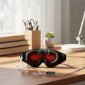Elektrická vyhřívaná maska na oči AeroGlow 3D — nastavitelná regulace teploty, stálé zahřívání