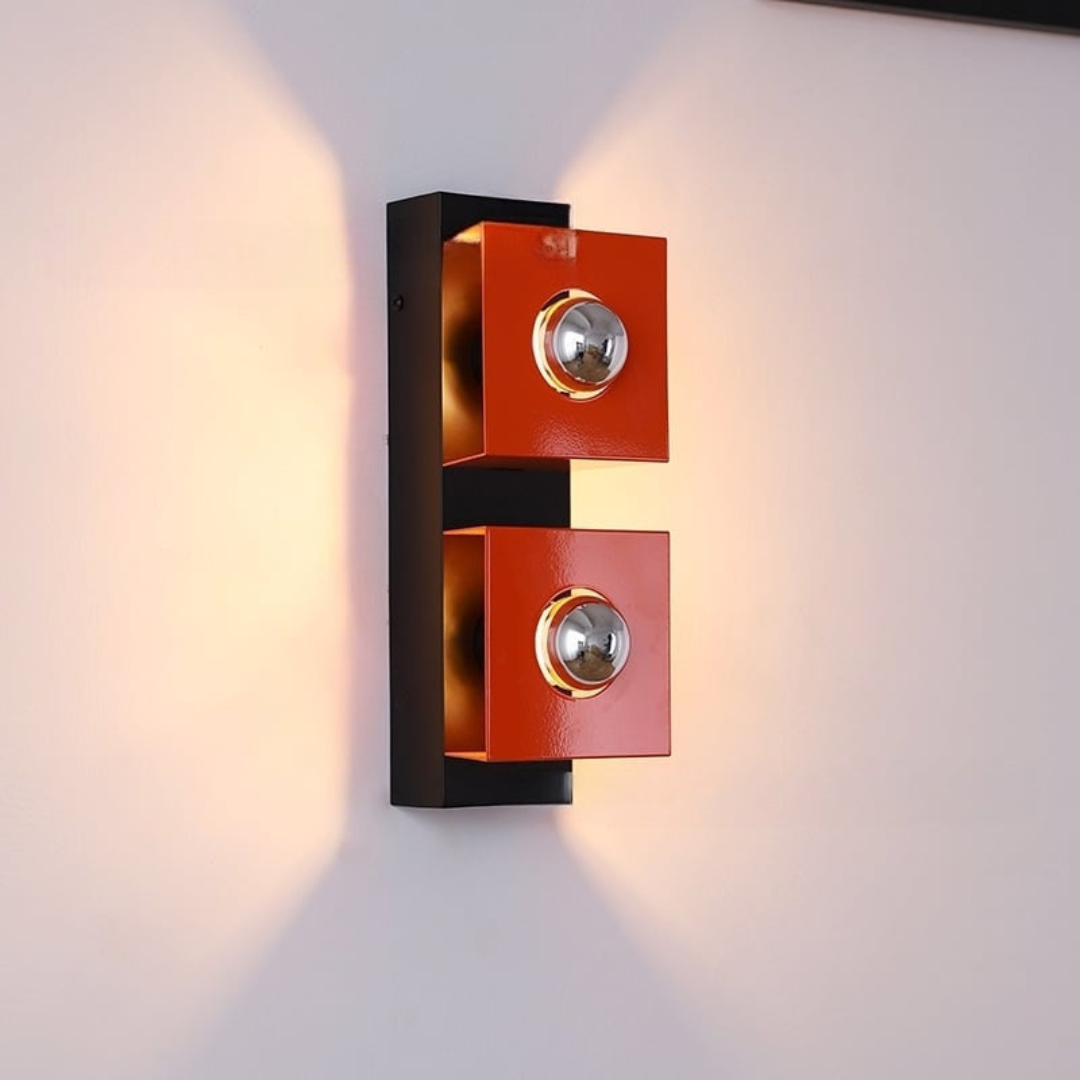 Marvik | Vintage Bauhaus Double-Head Industrial Wall Lamp