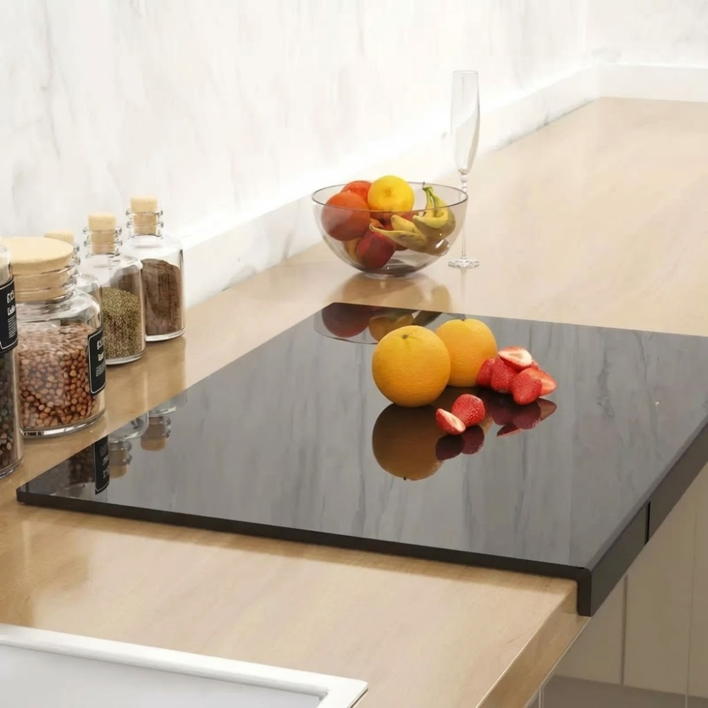 Non-Slip Kitchen Cutting Board with Protective Edge