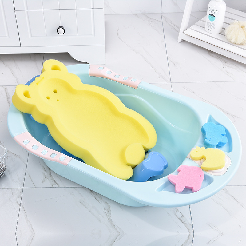 Tapete de Banho Antiderrapante para Bebé — Design Seguro e Adorável em Forma de Animal