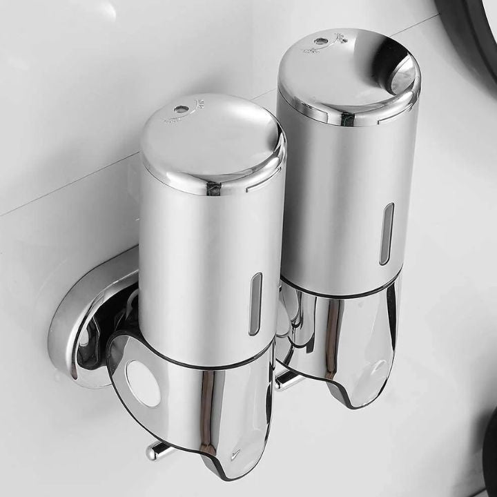 Dispenser elegant de săpun, montat pe perete — design elegant și practic