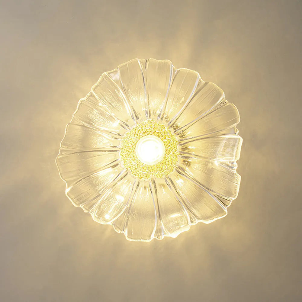 Calia Flower-lampe i glass for tak/oppheng | ventumra