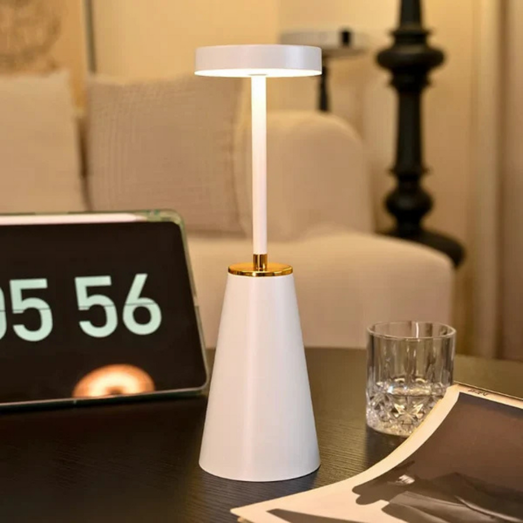 Aurelia Rechargeable Cordless Dimmable Table Lamp for Home and Office