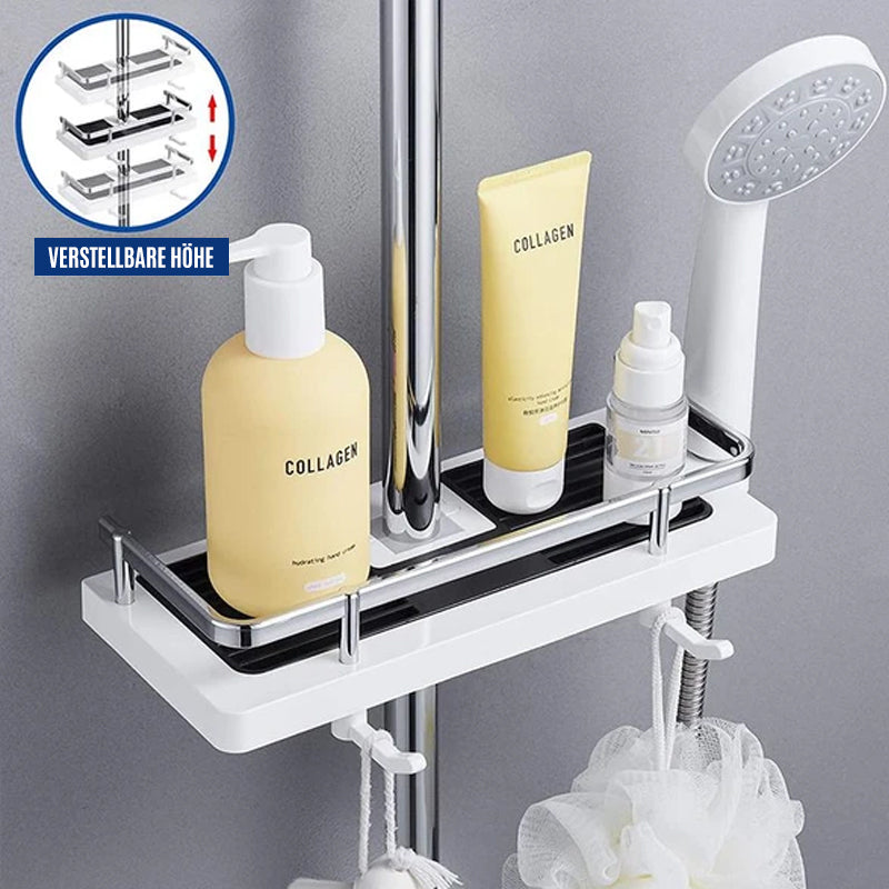 AquaStorage Bathroom Shower Caddy — Rust-Proof Storage Shelf