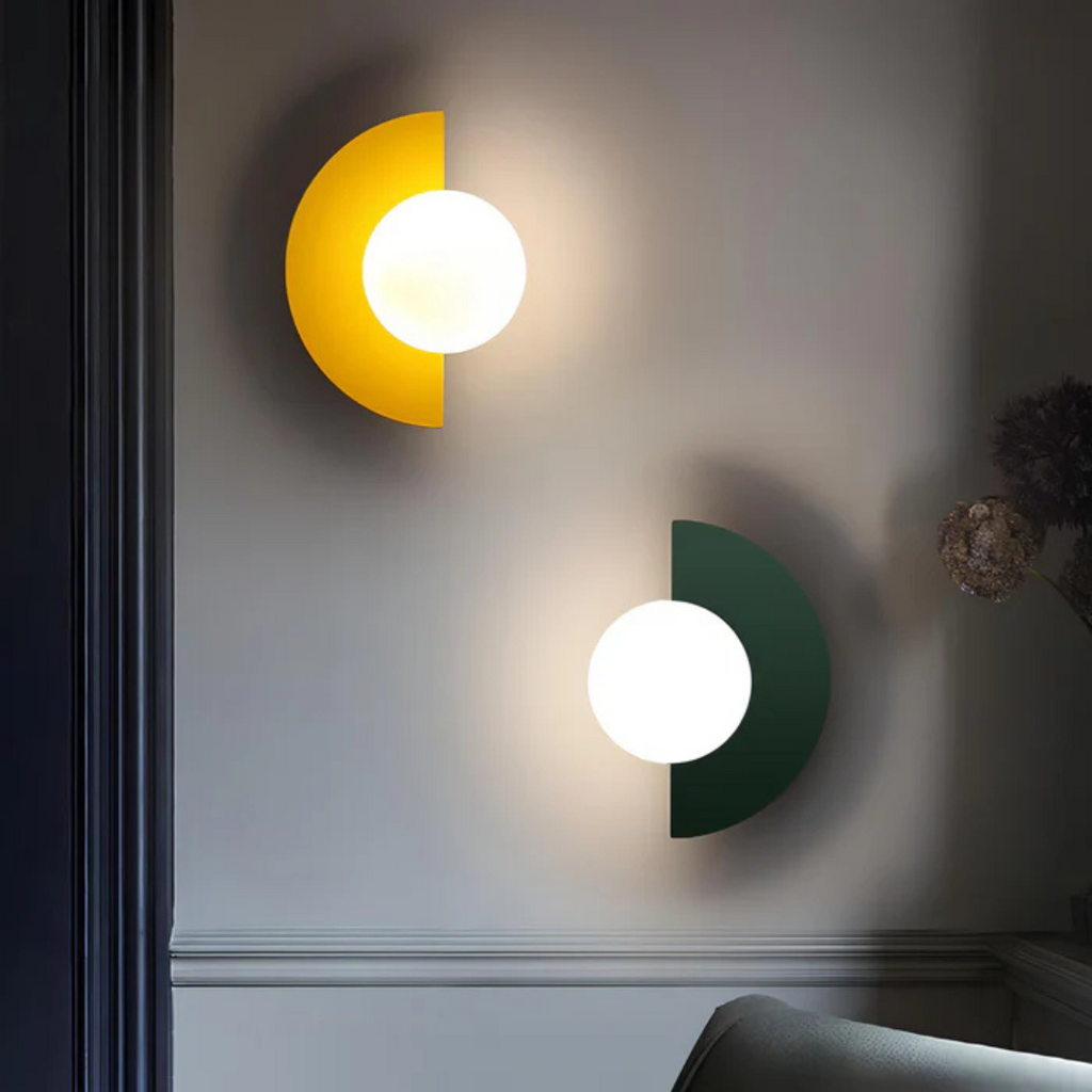 Sculptural Half Moon Wall Light | Ventumra