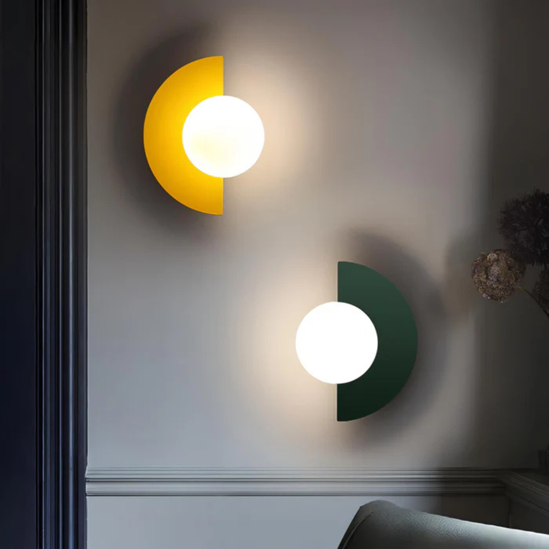 Sculptural Half Moon Wall Light | Ventumra