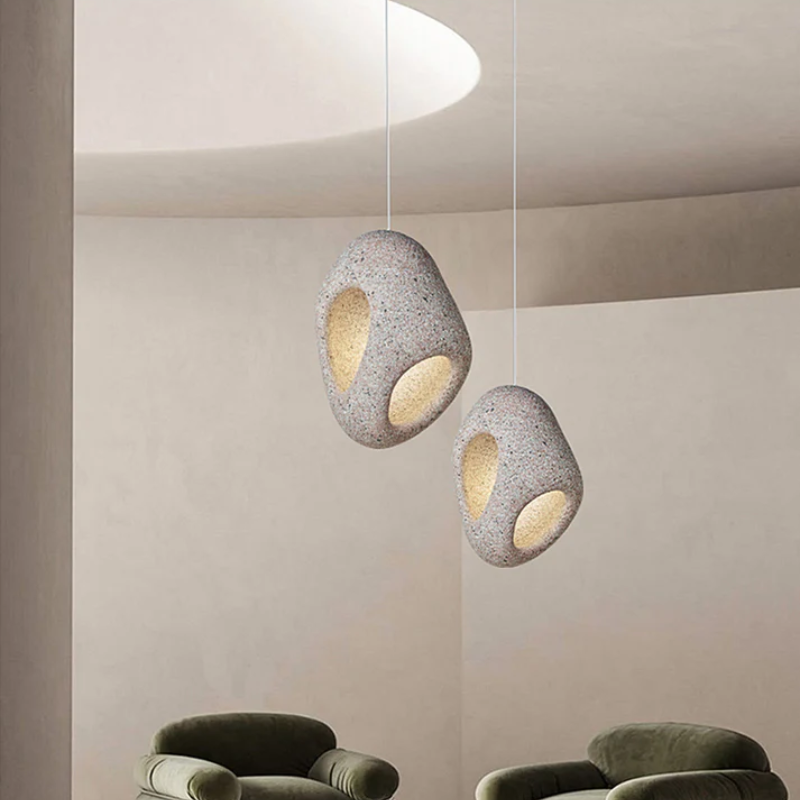 Sorelle | Handcrafted Wabi Sabi LED Pendant Ceiling Fixture