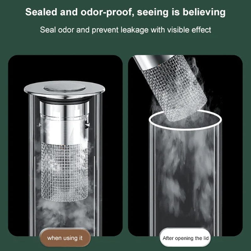 AquaGuard Stainless Steel Drain Strainer — Hair Catcher