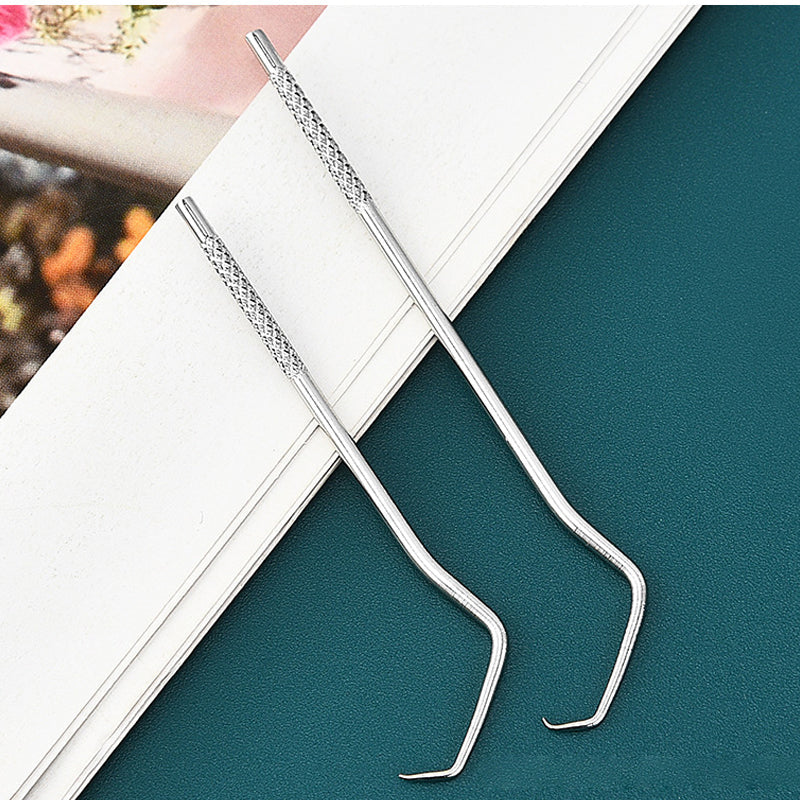 Conjunto Dentisafe de 7 peças para limpeza dentária em aço inoxidável