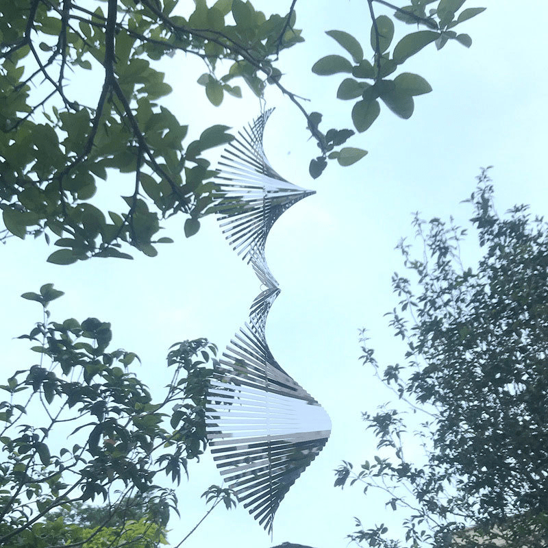 Havespinner ZephyrSpin — vinddrevet kinetisk skulptur, design med kontinuerlig rotation