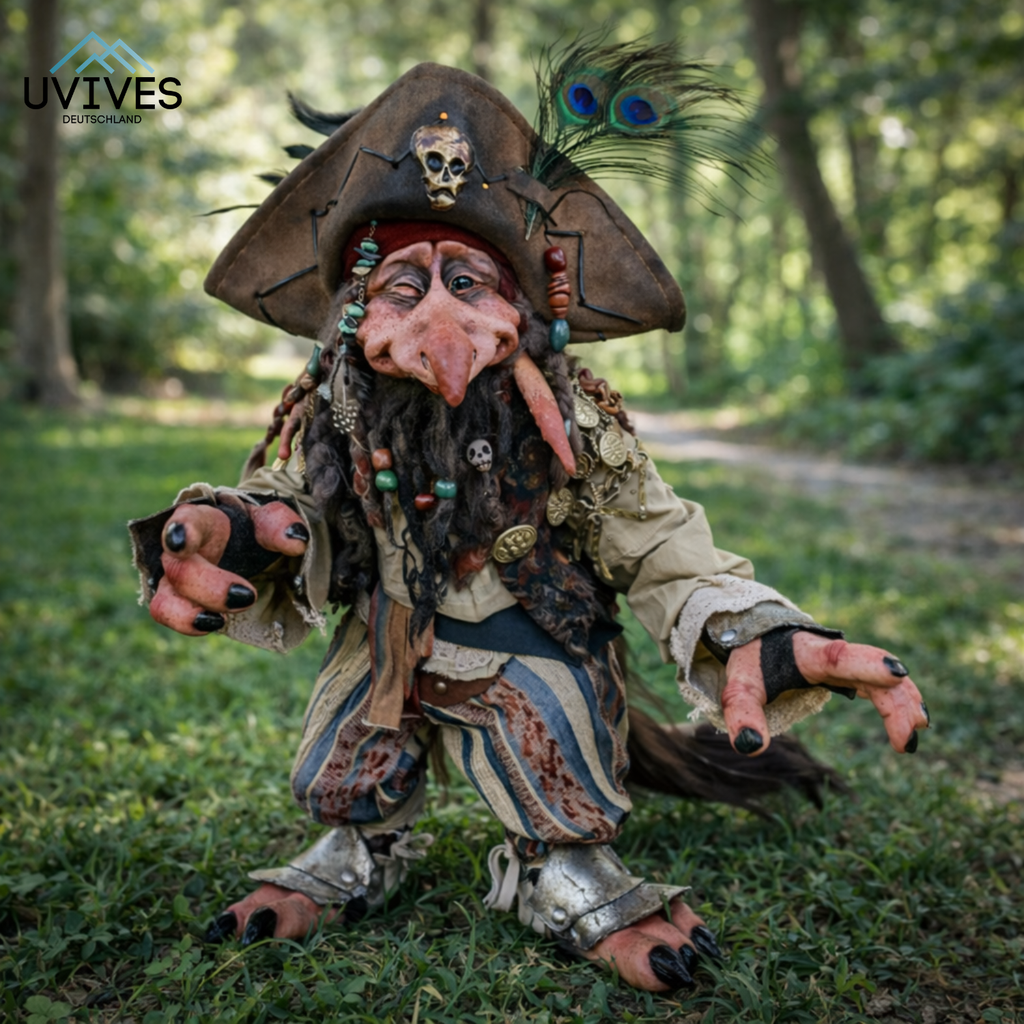 Charming Garden Figurine — Weatherproof Decorative Accent