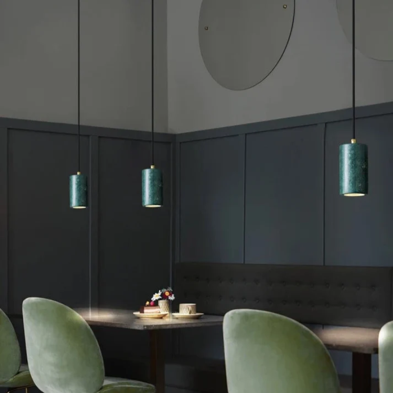 Kirrea Minimalist Marble LED Pendant Lamp For Home Use