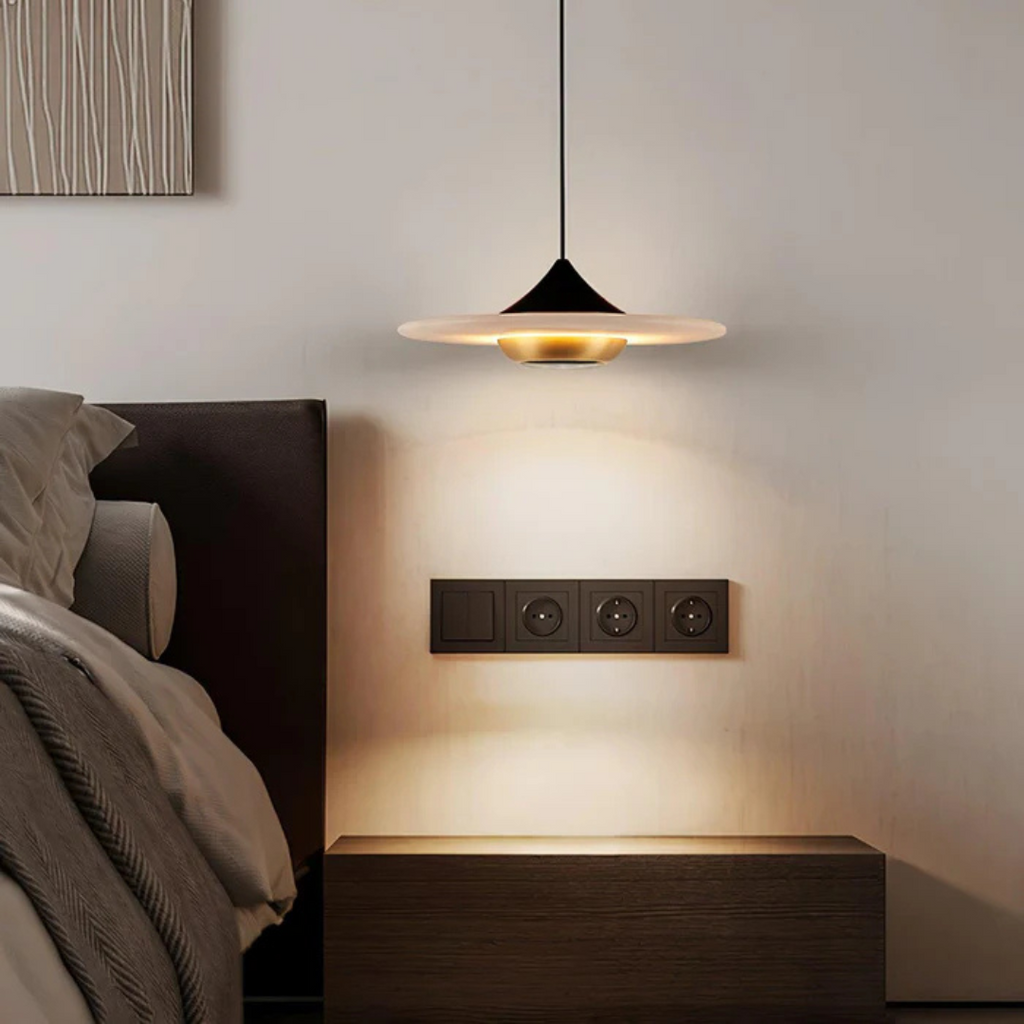 Marinell | Marble Finish Designer Ceiling Pendant Light