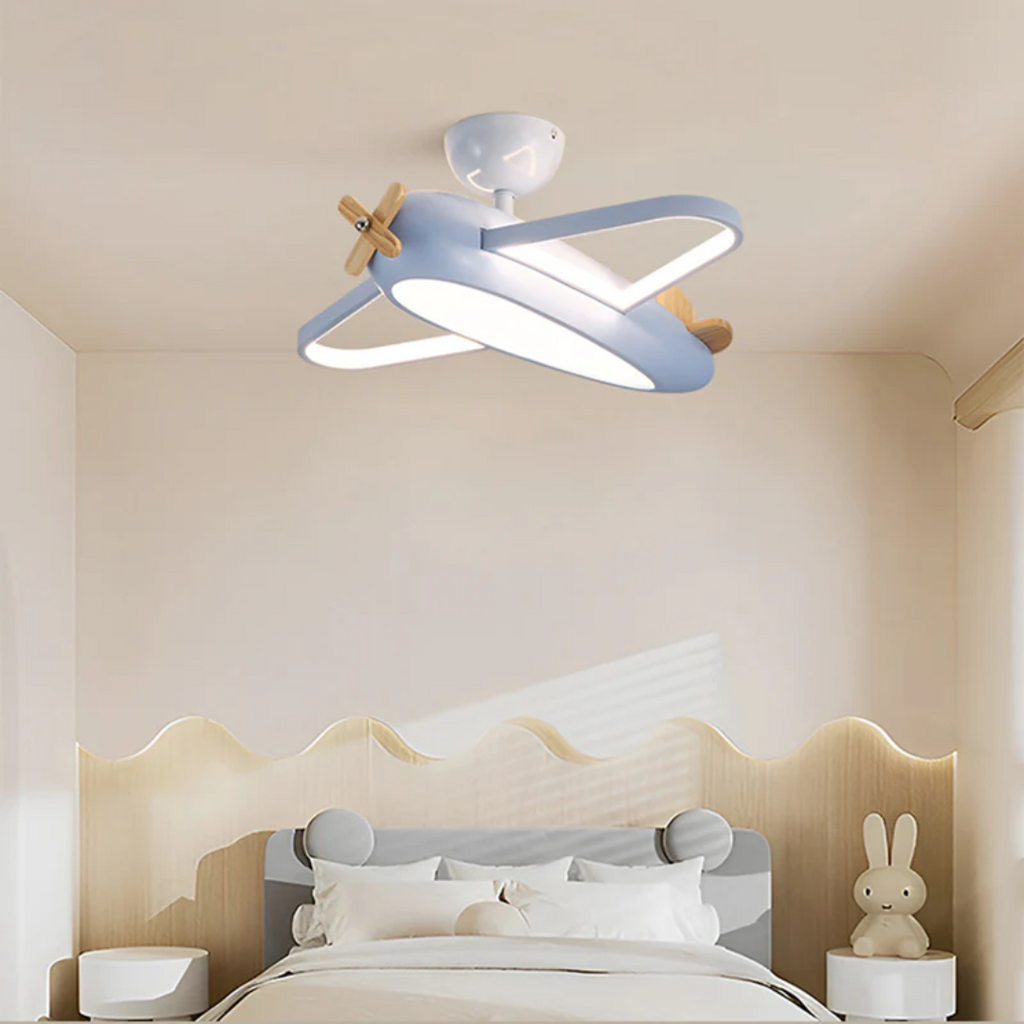AeroGlow Luxury LED Airplane Ceiling Lamp For Nursery