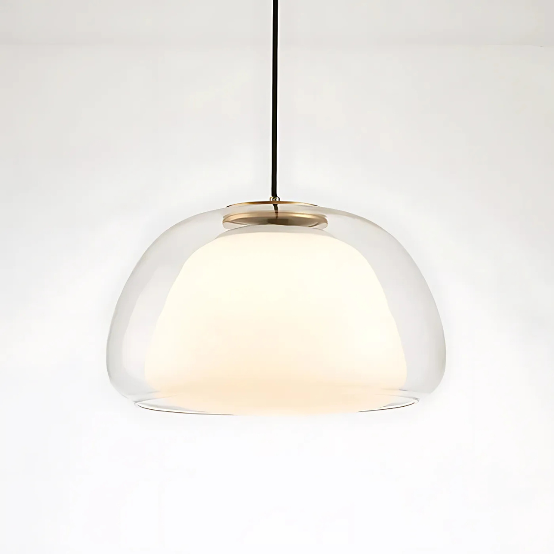 Lumeri | Modern Frosted Pendant for Living Room and Dining