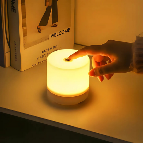 AerisLux Compact Dimmable Touch LED Table Lamp With USB