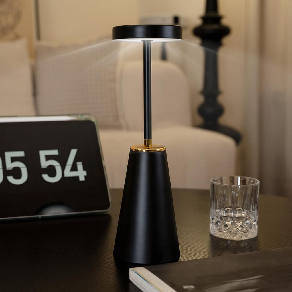 Aurelia Rechargeable Cordless Dimmable Table Lamp for Home and Office