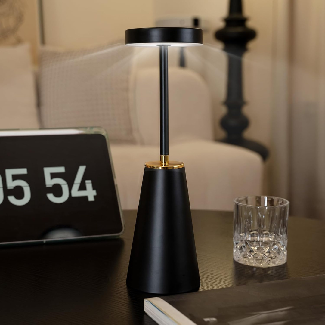 Aurelia Rechargeable Cordless Dimmable Table Lamp for Home and Office