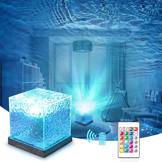 LumaSerene Wave Lamp | Calming Stress-Relief Home Light
