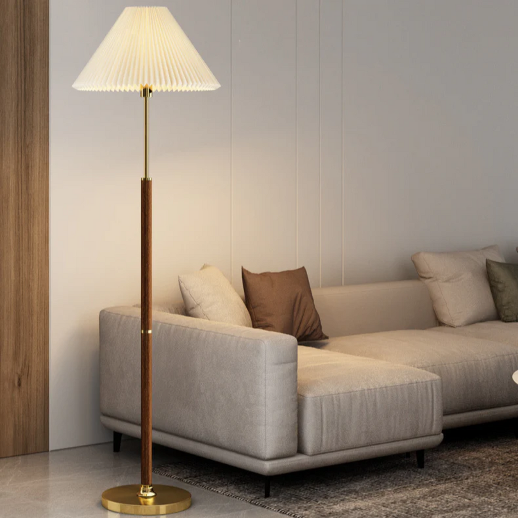 Lunara Rice Paper Floor Lamp For Warm Ambient Lighting