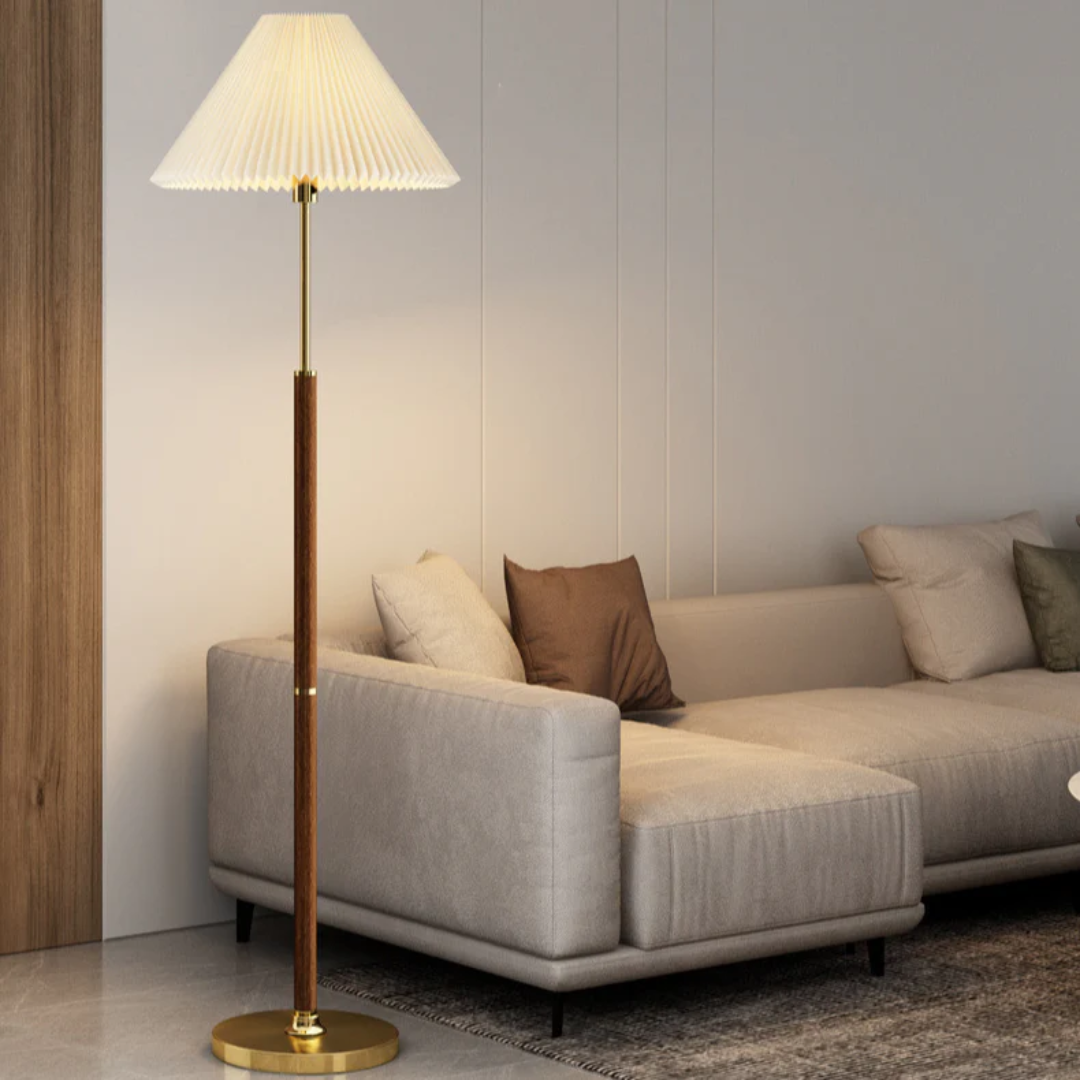 Lunara Rice Paper Floor Lamp For Warm Ambient Lighting