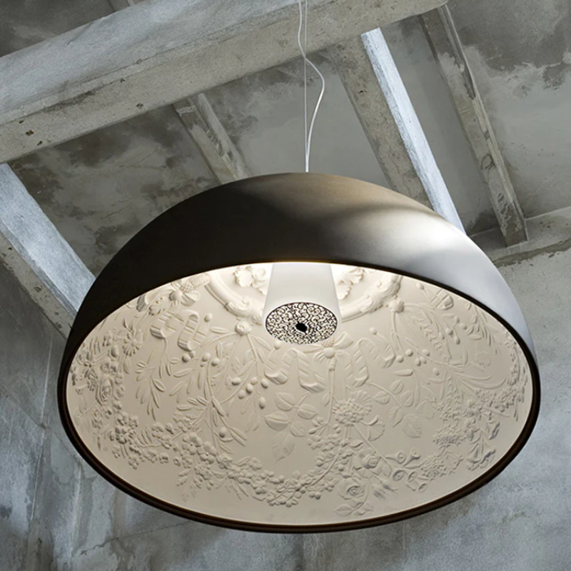 Novaro LED Pendant Lamp Minimalist Italian Resin And Glass