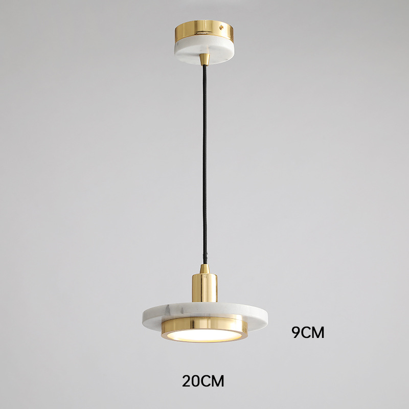 Alvara Modern Minimalist Marble Pendant Light for Kitchen