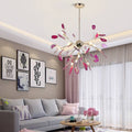 Arisha Flower Branch Semi-flush Mount Ceiling Light, 4 Colour - Neutralighting