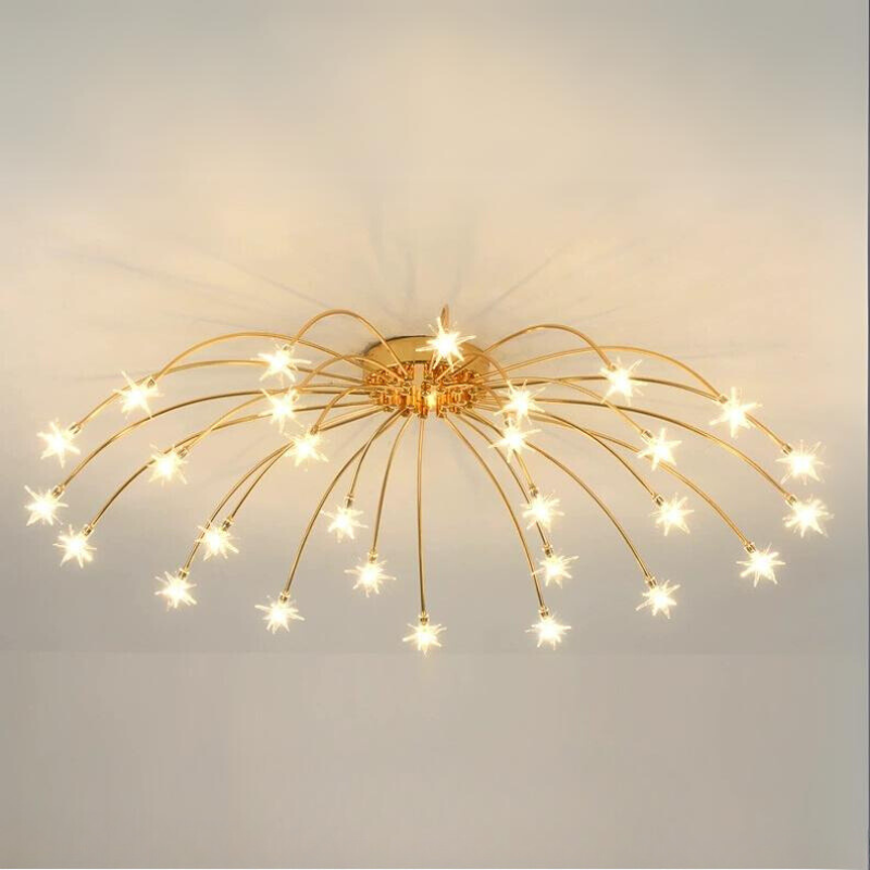 Arisha Art Deco Starry  Flush Mount Ceiling Light | ventumra