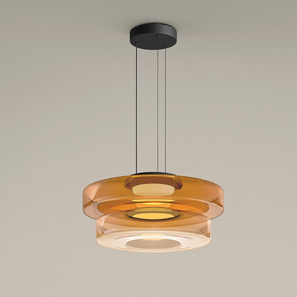Jojo Glass Pendant Light Multi-tiered Structure | ventumra