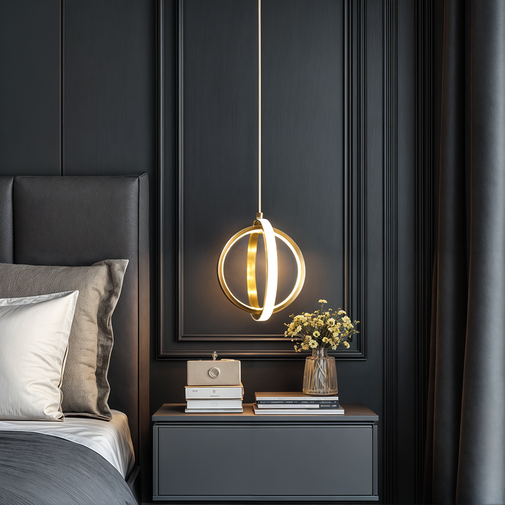 Nyra Mini Iron Pendant Lights | Modern Kitchen Fixtures