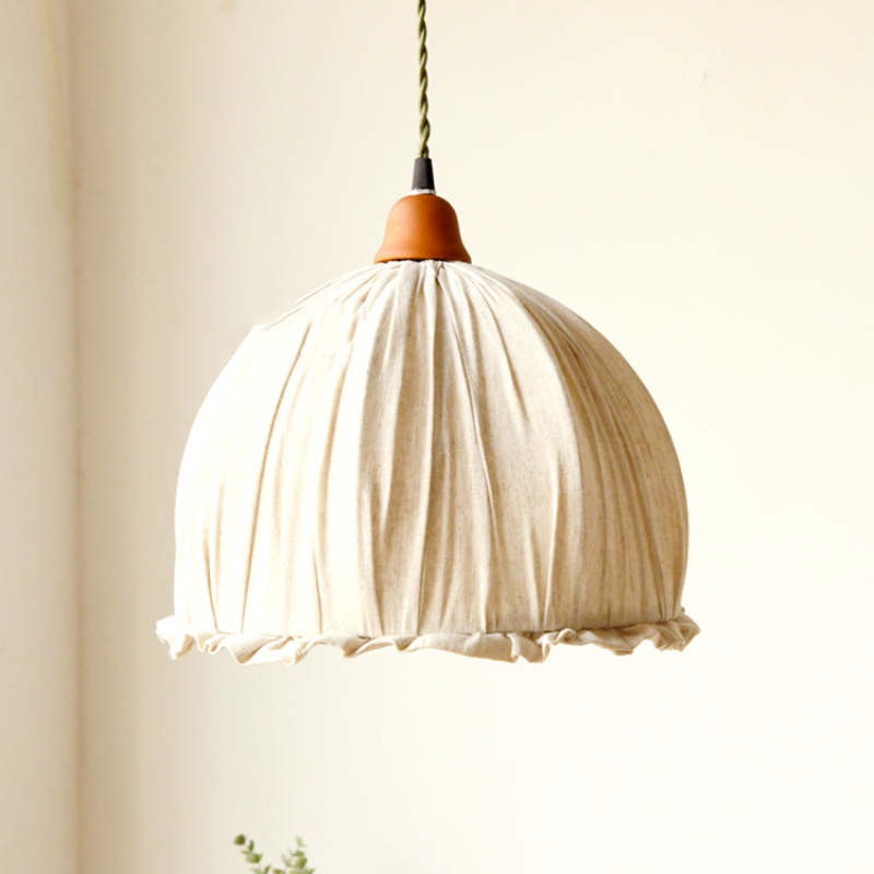 NordLuce Adjustable LED Pendant Light — Beige Scandinavian Style