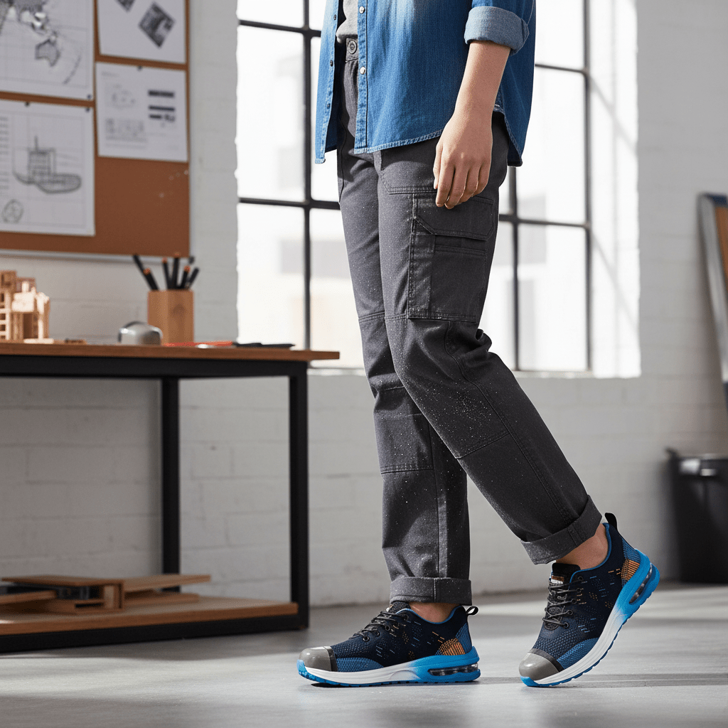 حذاء الأمان GuardStride للرجال — راحة محسّنة وحماية موثوقة