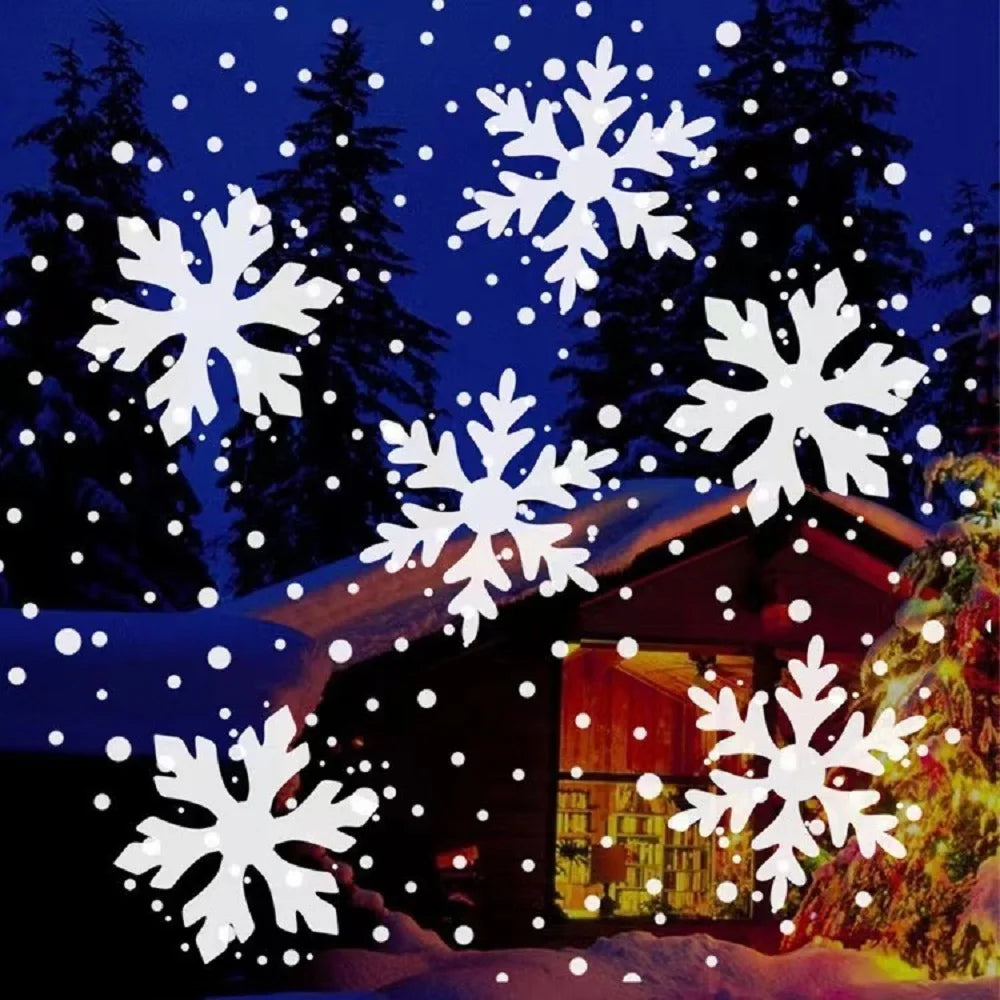 Snowflake Magic LED Projector — USB Powered, Weatherproof