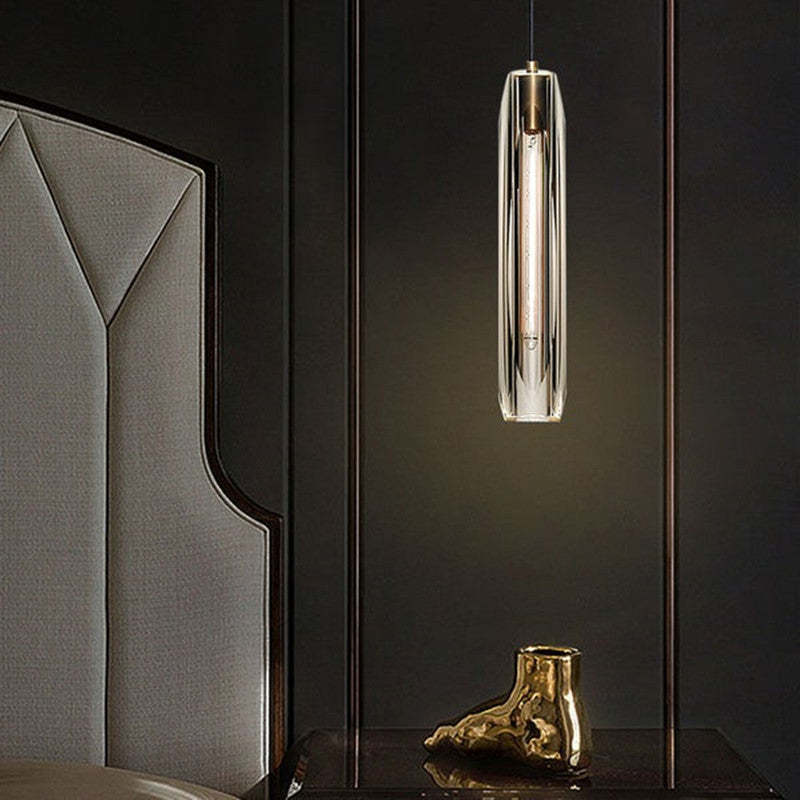 June Brass Designer Glass Pendant Lamp Smoky | ventumra
